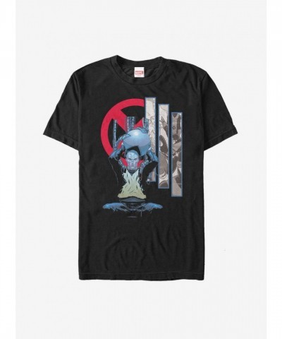Marvel Men's T-Shirt - Professor X Design - Black