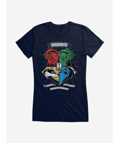 Harry Potter's Magical Hogwarts Houses Patch Art for Girls