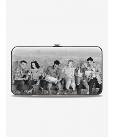 Stylish Vegan Leather Hinge Wallet for Friends Lunch