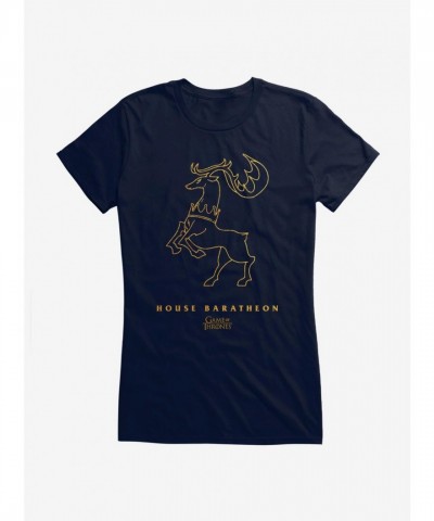 Game Of Thrones Baratheon Crest T-Shirt for Girls