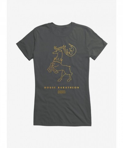 Game Of Thrones Baratheon Crest T-Shirt for Girls