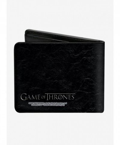 Game of Thrones Stark Family Bifold Wallet in Premium Vegan Leather