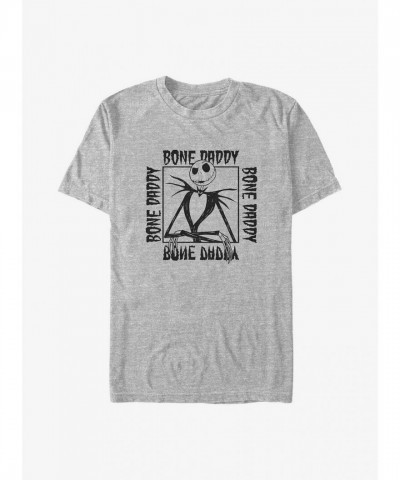 Disney Nightmare Before Christmas Bone Daddy Big & Tall T-Shirt - Grey