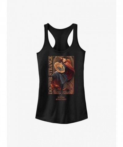 Marvel's Doctor Strange Multiverse Madness Graphic Tank Top for Girls - Black