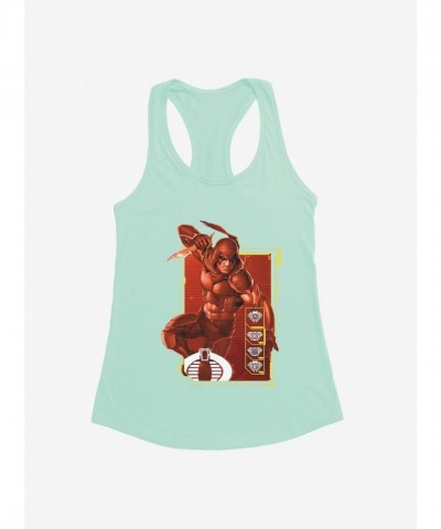 G.I. Joe Zartan Scan Card Girls Tank Top