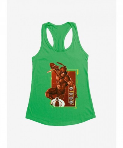 G.I. Joe Zartan Scan Card Girls Tank Top