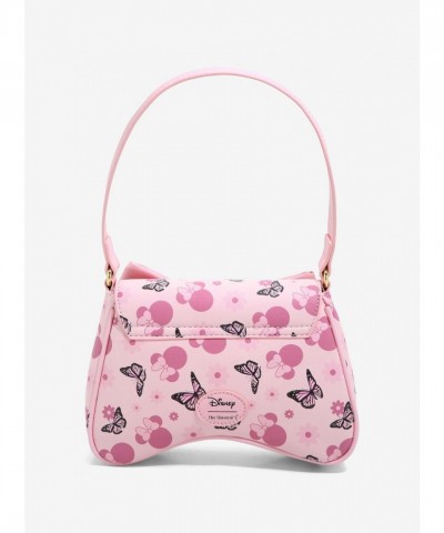 Her Universe Minnie Mouse Butterfly Baguette Tote for Women