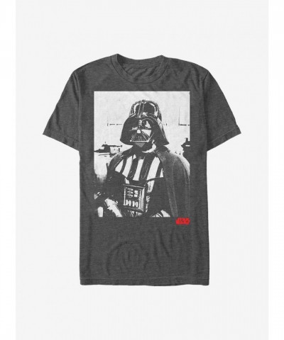 Star Wars Grey The Vader Lightweight T-Shirt for Men