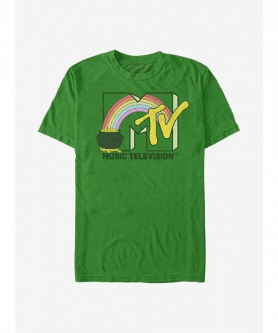 MTV Iconic T.V. T-Shirt - Green for Men