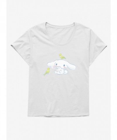 Cinnamoroll Inspired Plus Size Girls T-Shirt - Lightweight Cotton