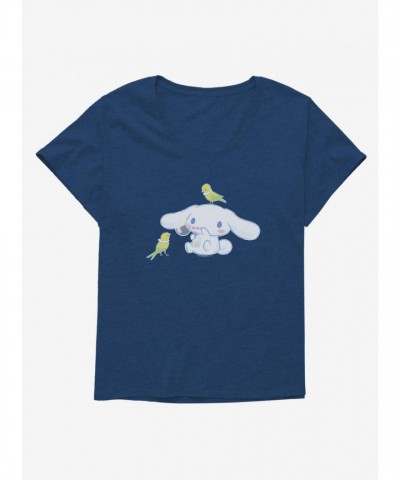 Cinnamoroll Inspired Plus Size Girls T-Shirt - Lightweight Cotton