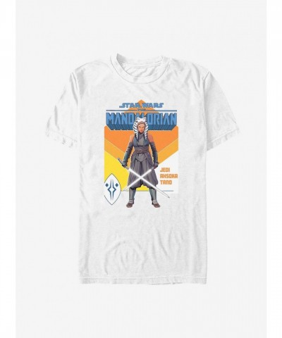 Mandalorian Jedi Tano T-Shirt - Lightweight White Men's Tee