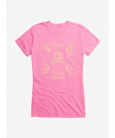 Cobra Kai Eagle Fang Girls T-Shirt - Soft & Comfortable Junior Size Karate Tee