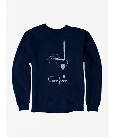 Coraline-Inspired Skeleton Key Unisex Sweatshirt