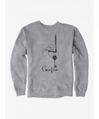 Coraline-Inspired Skeleton Key Unisex Sweatshirt