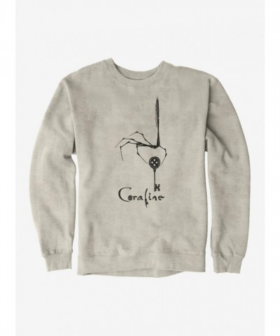 Coraline-Inspired Skeleton Key Unisex Sweatshirt