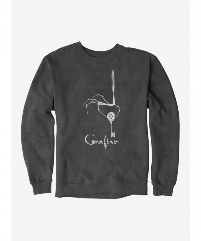Coraline-Inspired Skeleton Key Unisex Sweatshirt