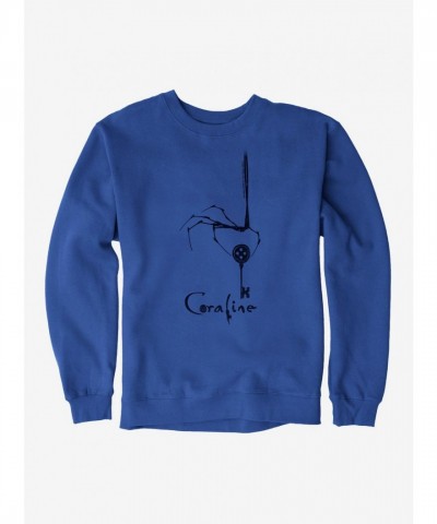 Coraline-Inspired Skeleton Key Unisex Sweatshirt