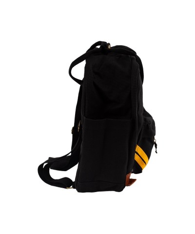 Hufflepuff Studious Leather-Look Patch Backpack for Boys