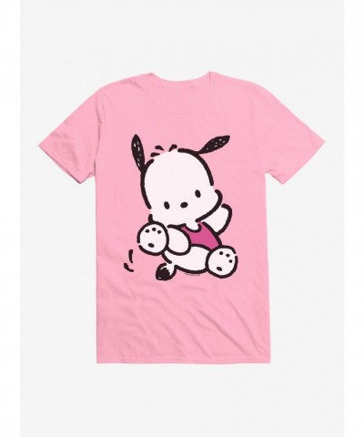 Pochacco Fun Leaps Unisex T-Shirt for Men