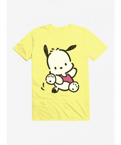 Pochacco Fun Leaps Unisex T-Shirt for Men