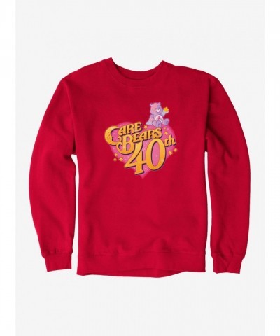 Care Bears Red Anniversary Logo Men's Sweatshirt