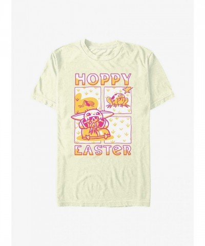 Star Wars Mandalorian Grogu Frog Easter T-Shirt - Unisex Beige