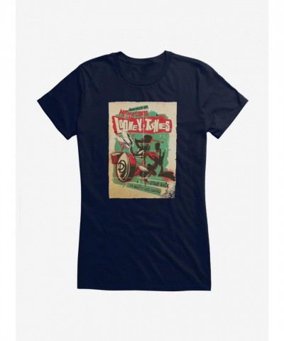 Looney Tunes Daffy Duck Drums Lightweight Tee for Girls