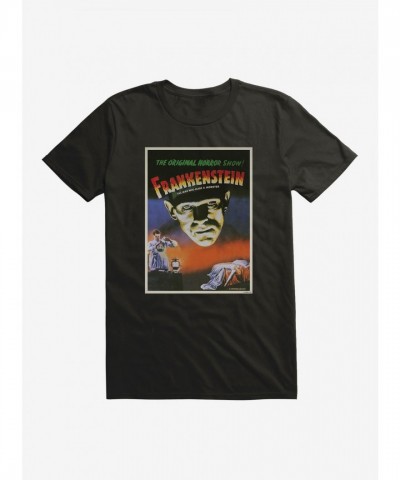 Universal Monsters Frankenstein Retro T-Shirt for Men