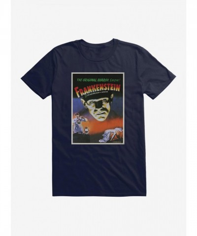 Universal Monsters Frankenstein Retro T-Shirt for Men