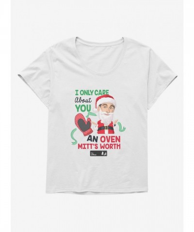 The Office Oven Mitt's Girl Plus Size Scoop Neck Tee