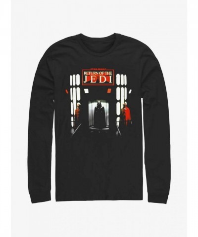 Star Wars Ele-Vader Long Sleeve T-Shirt - Men's 40th Anniversary Edition - Black
