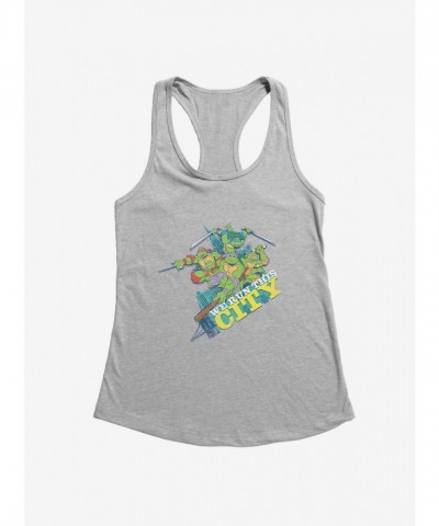 Teenage Mutant Ninja Turtles Girls Group Pose Tee - Lightweight Run This City