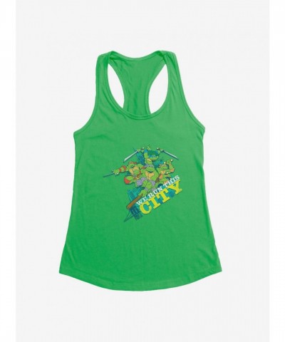 Teenage Mutant Ninja Turtles Girls Group Pose Tee - Lightweight Run This City