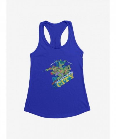 Teenage Mutant Ninja Turtles Girls Group Pose Tee - Lightweight Run This City