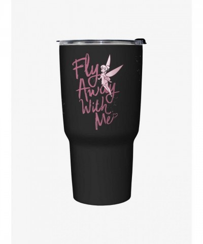 Disney Tinker Bell Black Fly Away Travel Mug