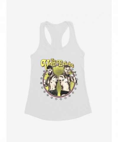 Major League Wrestling Retro Girls Tank Top - The Von Erichs White