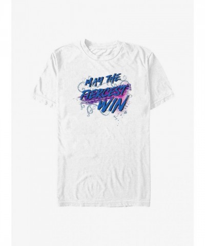 Disney Descendants T-Shirt - May The Fiercest Win - Men's White