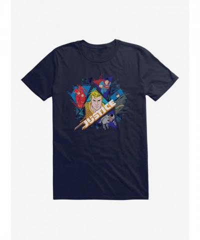 DC Comics Justice League Team Vintage-Inspired Men's T-Shirt