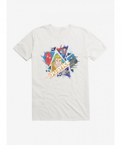 DC Comics Justice League Team Vintage-Inspired Men's T-Shirt