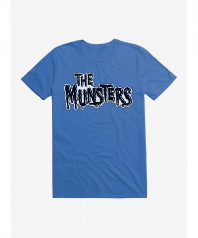 The Munsters Vintage Black & White Logo T-Shirt for Unisex