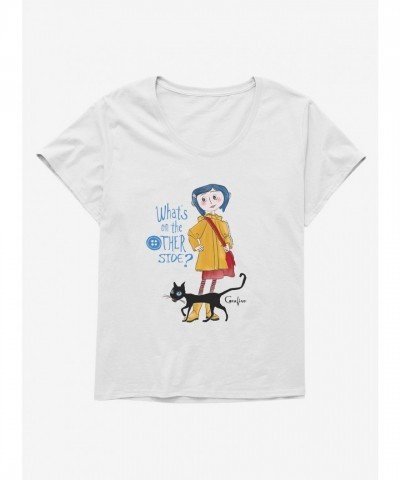 Coraline Other Side Graphic Tee Plus Size for Girls
