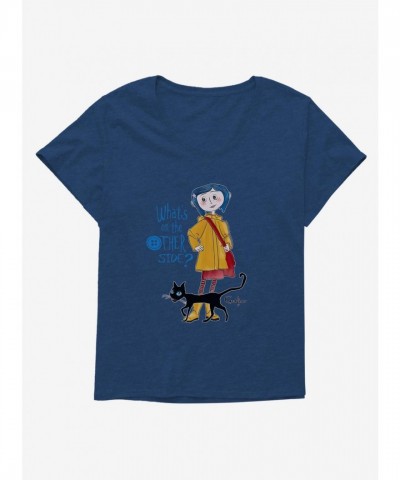 Coraline Other Side Graphic Tee Plus Size for Girls