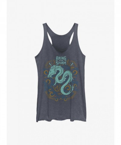 Shadow and Bone Storm Rusalka Dragon Girls Tank Top - Blue