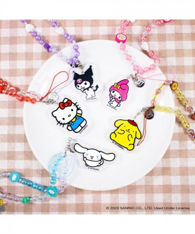Hello Kitty Beaded Charm Phone Wristlet - Unisex Universal Lanyard