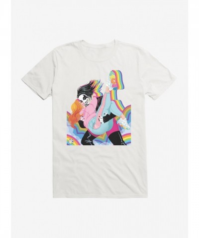 DC Comics Men's Lightweight Batman Batgirl Pride Cotton T-Shirt