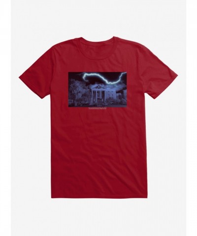 Back to the Future Iconic Clock Tower T-Shirt for Men