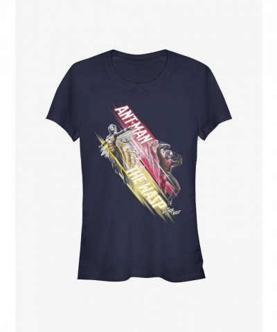 Marvel Ant-Man Fade Graphic Tee for Girls - Blue