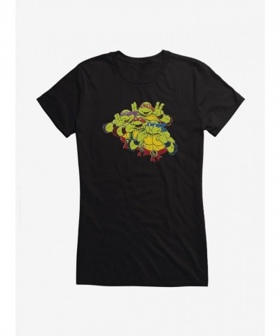 Teenage Mutant Ninja Turtles Fun Expressions Girls T-Shirt