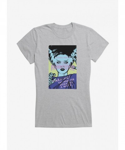 Bride of Frankenstein Monster Girls Tee - Lightweight Cotton